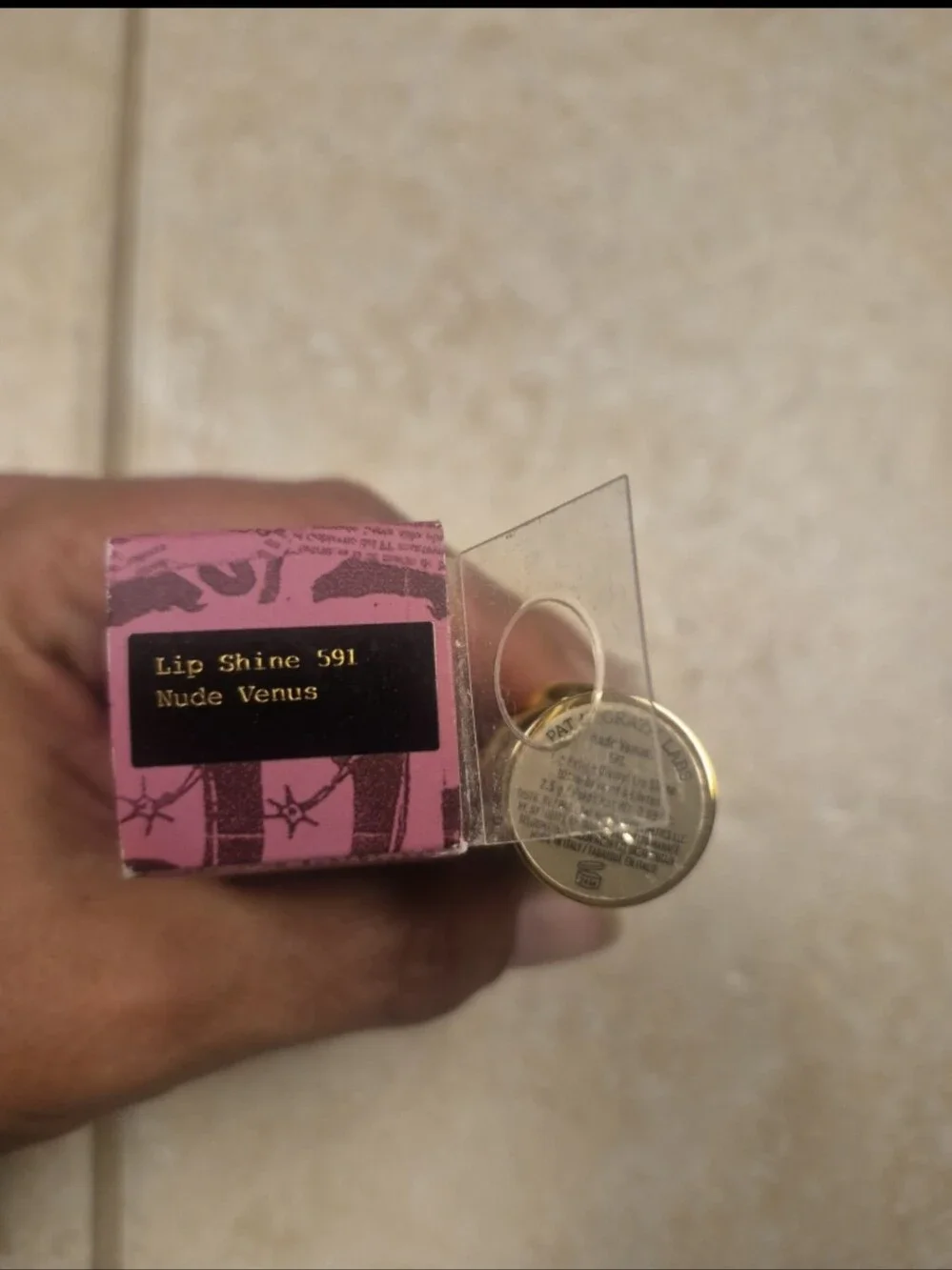 Pat McGrath Labs Lip Fetish Divinyl Lip Shine Nude Venus